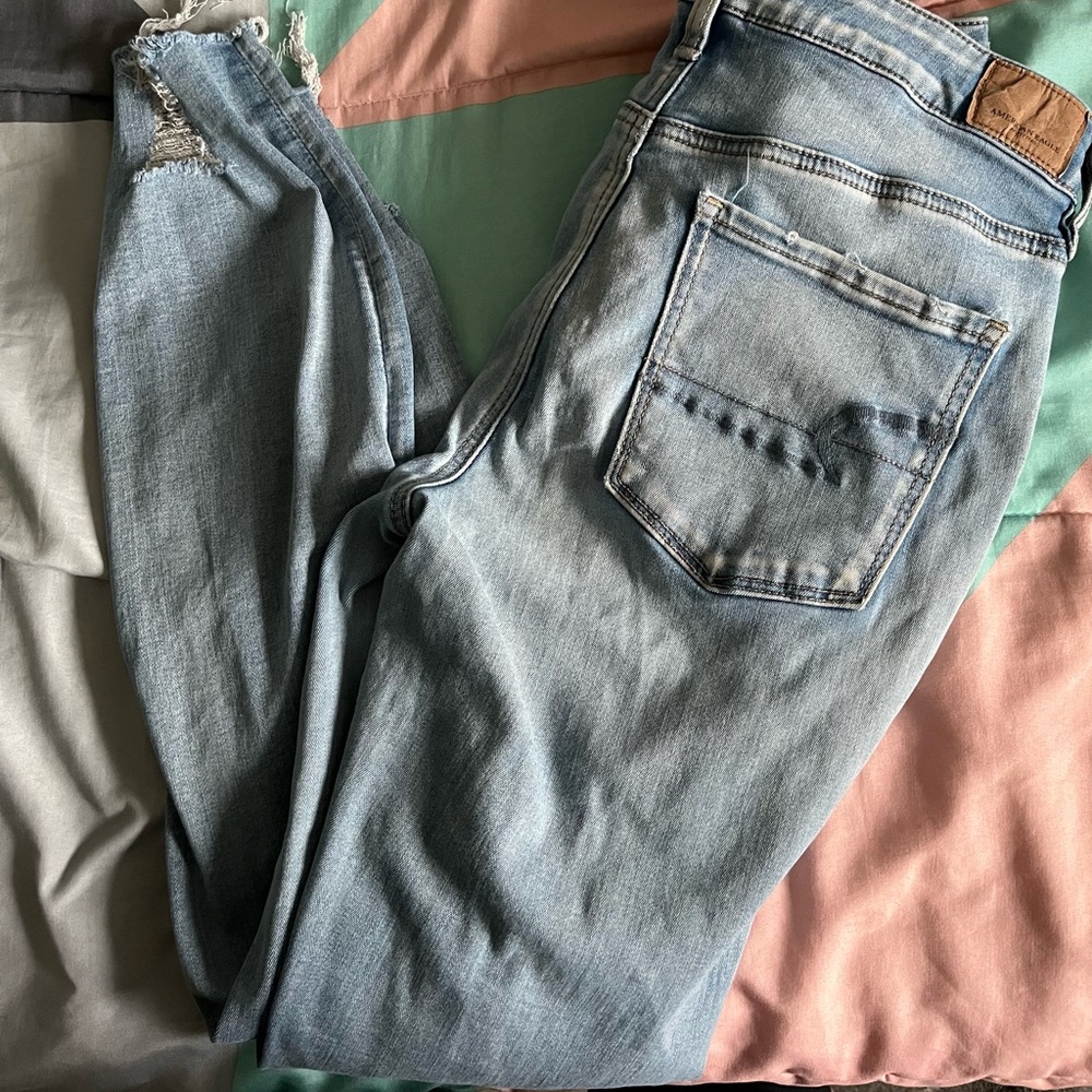 American Eagle High Rise Jeggings Size 10
